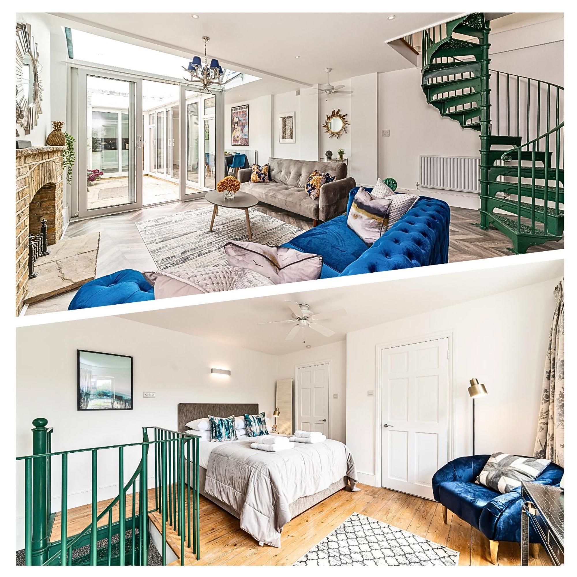 The Secret Kensington Garden Mews-2 Bedroom Full House-2 Train Lines- Spacious-Kings Road- Harrods -Chelsea Stadium-Private Small Patio 伦敦 外观 照片